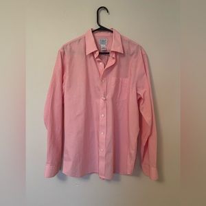 LL Beans mens long sleeve button down top - size medium